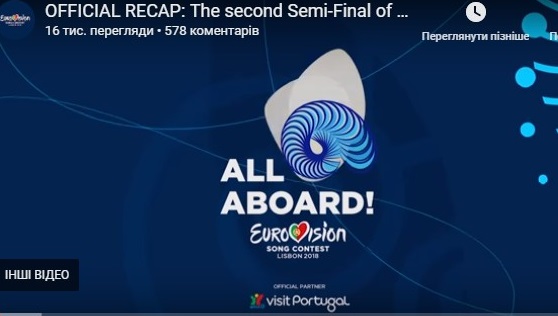 Список виступів на «Євробачення-2018»: Melovin закриє другий півфінал