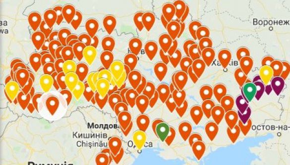 Створили інтерактивну карту зі всіма частотами каналів «Українського радіо»