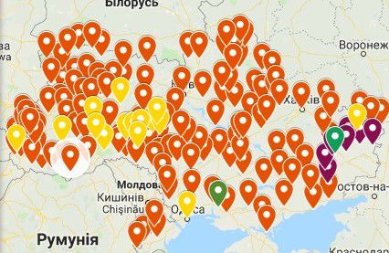 Створили інтерактивну карту зі всіма частотами каналів «Українського радіо»