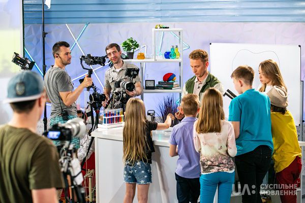 На Суспільному розпочали зйомки наукового шоу для дітей