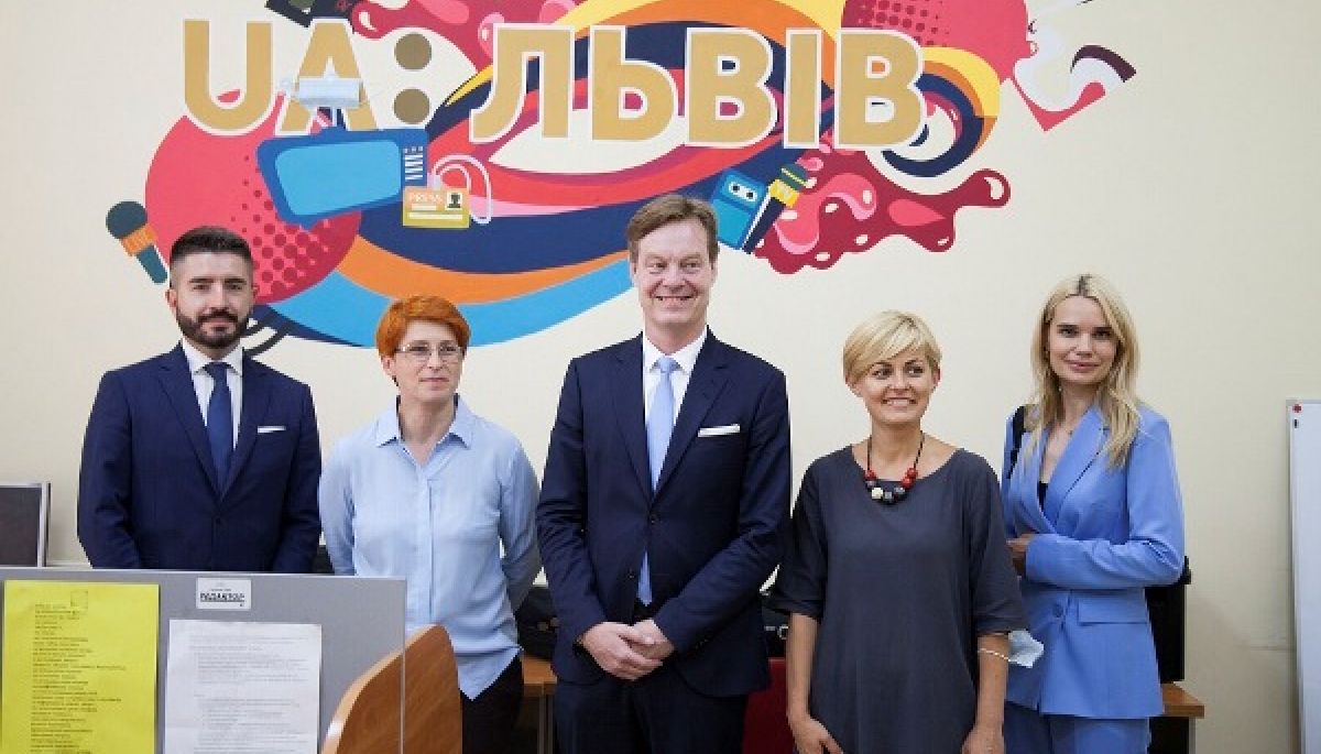 Голова Офісу Ради Європи в Україні Стен Ньорлов відзначив позитивні зміни на Львівській філії Суспільного