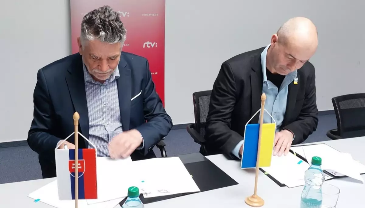 Суспільні мовники України та Словаччини  уклали угоду про співпрацю