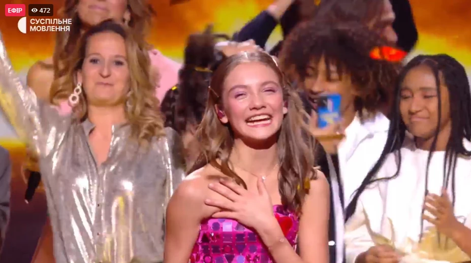 На «Дитячому Євробаченні 2023» перемогла  Франція. Україна — на  п'ятому місці