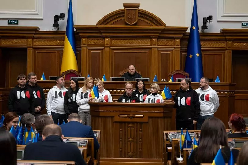 Народні депутати під час засідання Верховної Ради України привітали «Українське радіо» зі 100-річним ювілеєм