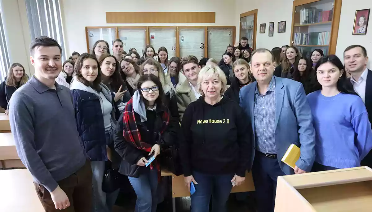 Критична функція інформування та незалежність від влади: лекція представників Суспільного у Вінниці