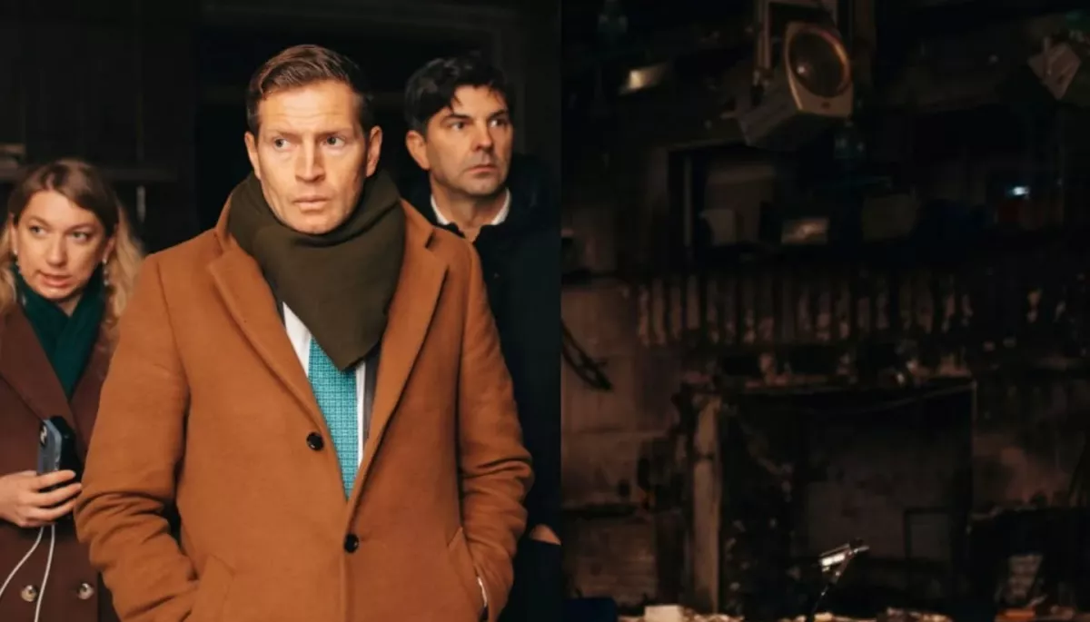 Заступник посла ЄС в Україні відвідав зруйновану редакцію Суспільного у Дніпрі