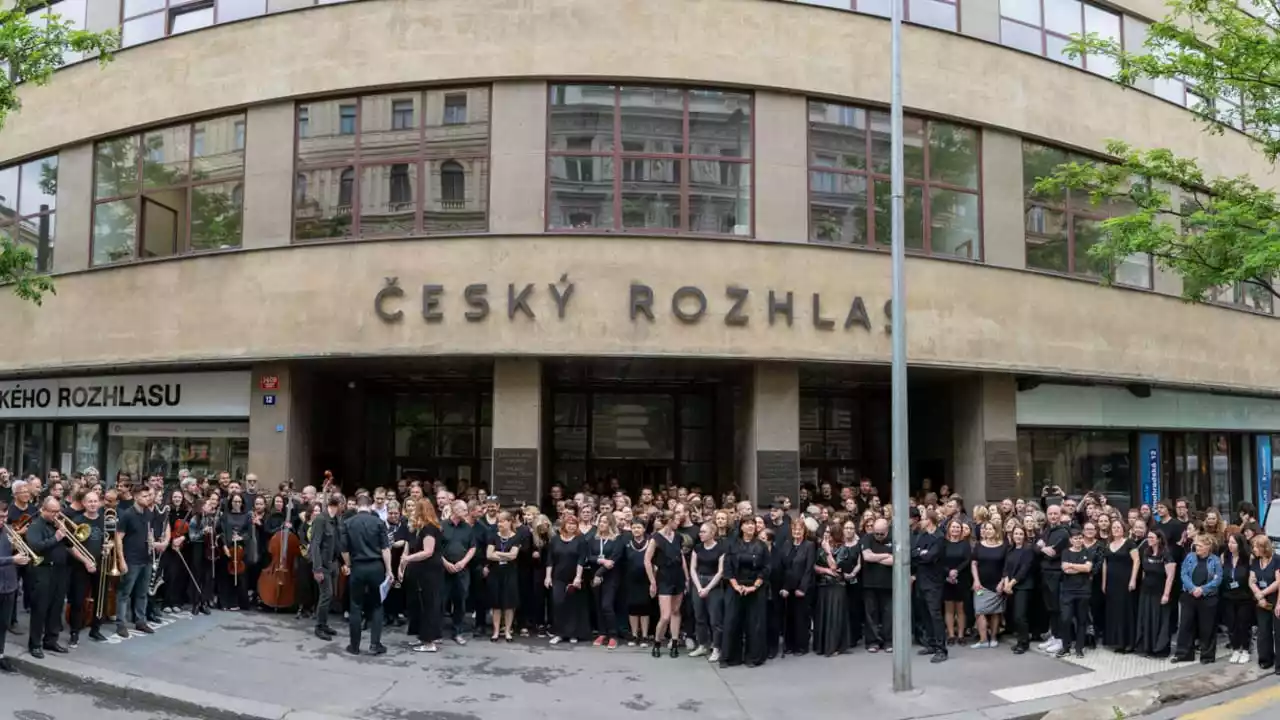 У Чехії співробітники суспільних мовників провели акцію протесту через можливі зміни у фінансуванні