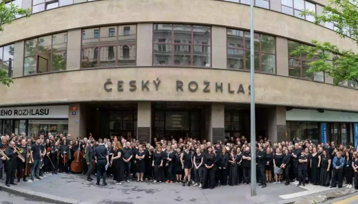 У Чехії співробітники суспільних мовників провели акцію протесту через можливі зміни у фінансуванні