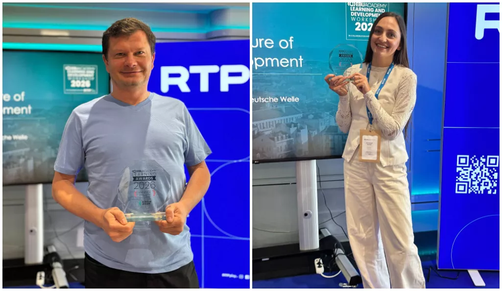 Два проєкти Суспільного відзначили премією EBU Academy Learning Awards 2026